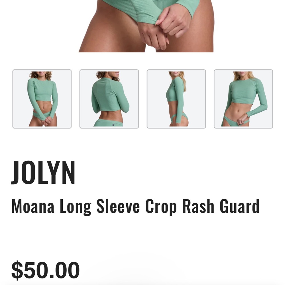 New Medium Jolyn Moana Rash Guard - Picture 6 of 6